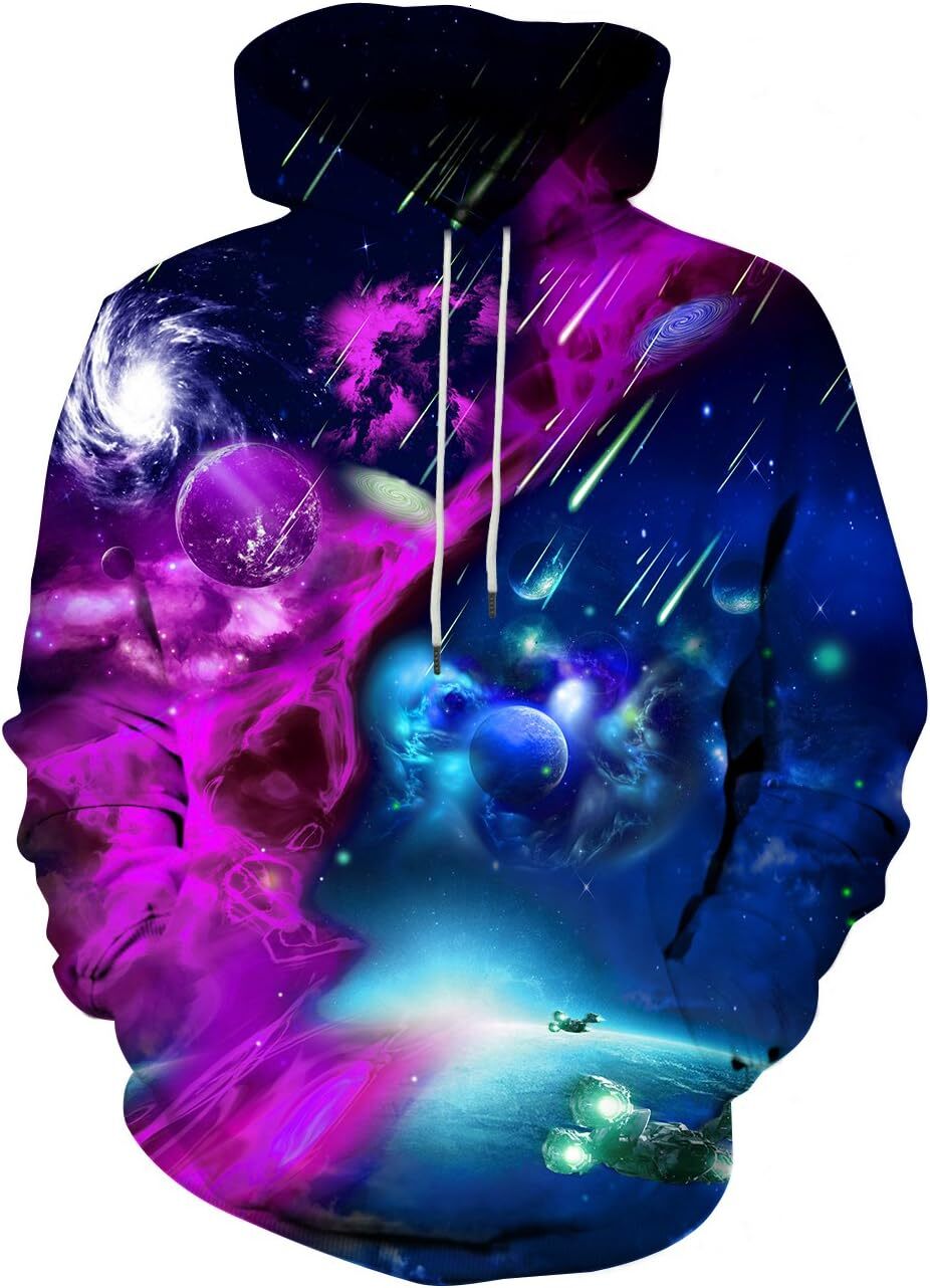 Hoodie for Mens Womens Unisex 3D Printed Hoodies Casual Workout Sweatshirt Graphic Hoodies sweatshirt Fashionable and Warm