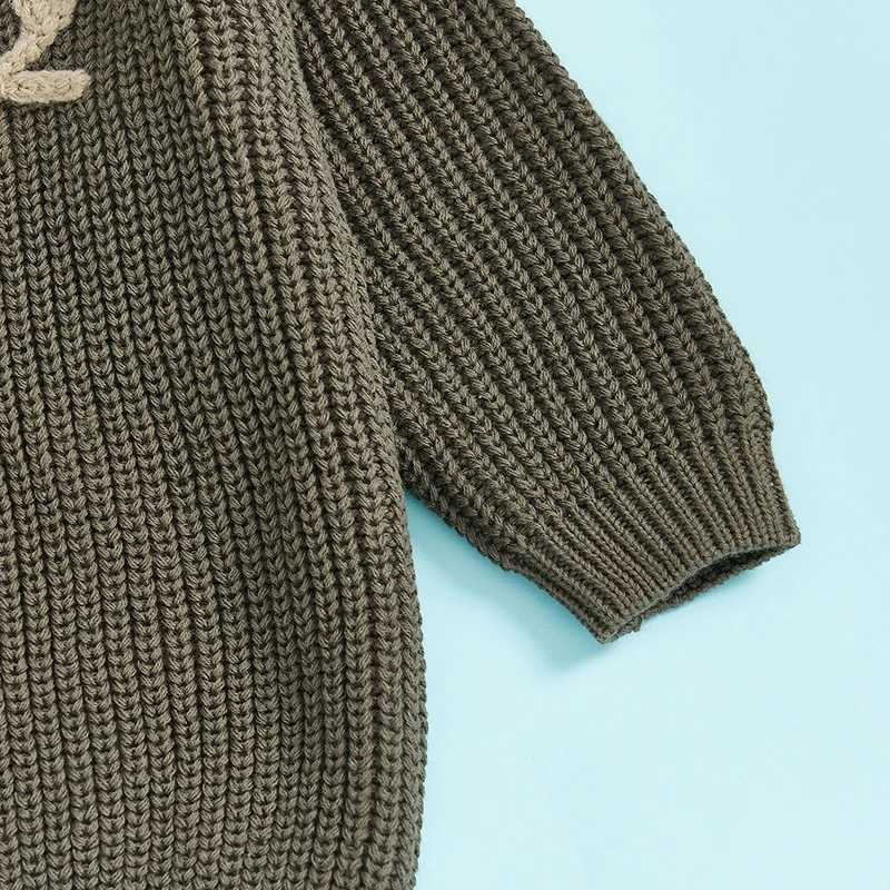 Baby Boys and Girls Christmas Knitted Sweater Autumn Preschool Baby Children Knitted Cotton Soft Winter Long Sleeve Baby Zipper W241025