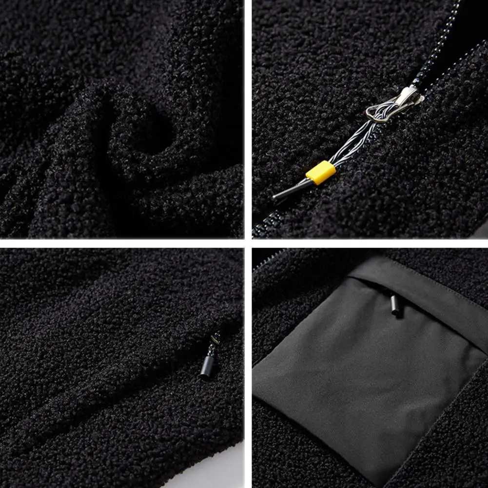 Autumn and Winter Mens Polar Artificial Ramsworth Jacket Outdoor Mountain Camping Hiking Hot Jacket Fashion Jacket Casual Top W241024