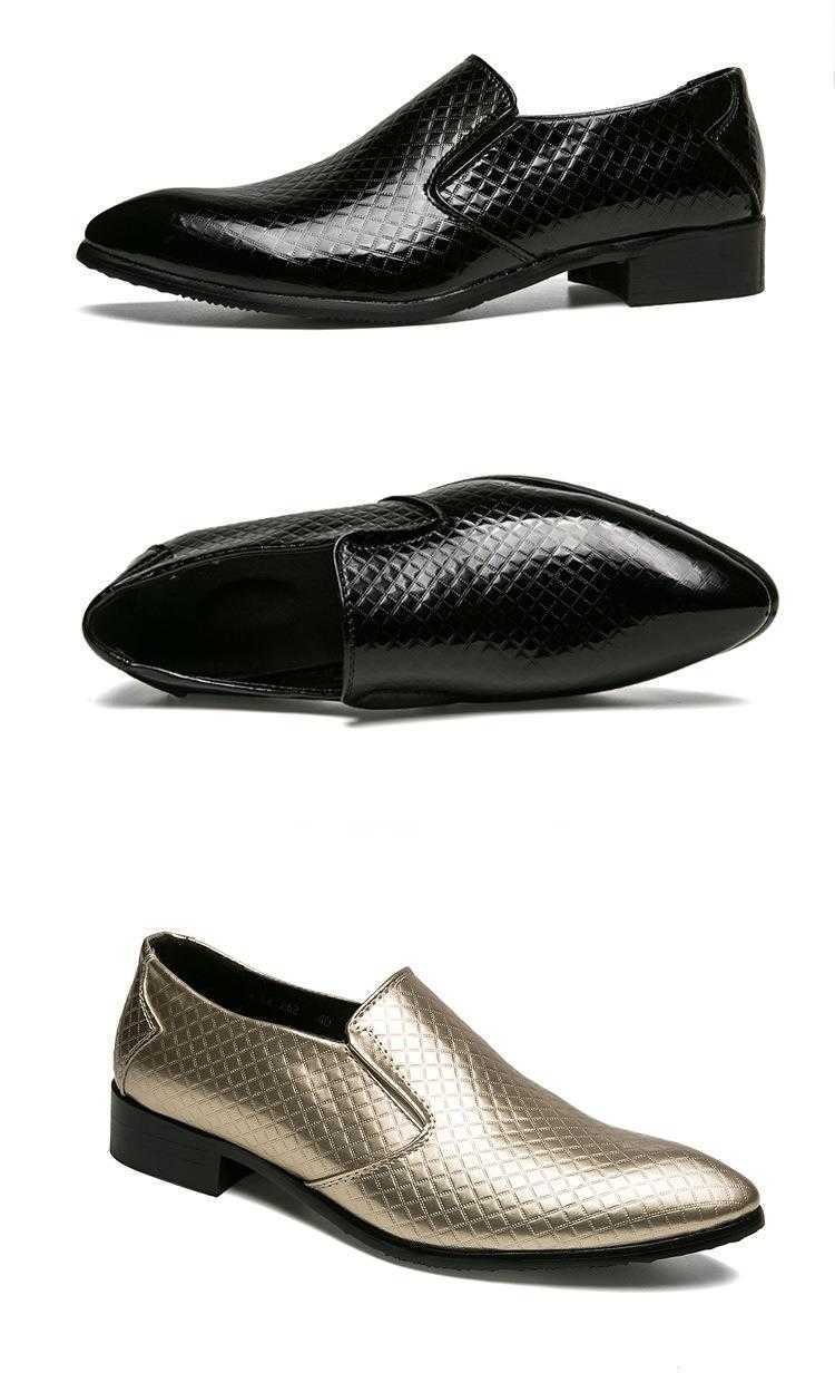 Men Dress Shoes Summer Breathable Half Slippers Mens Korean Version Casual Shoes Foot Lazy Cool Slippers Bean Shoes Small Leather Shoes 241009