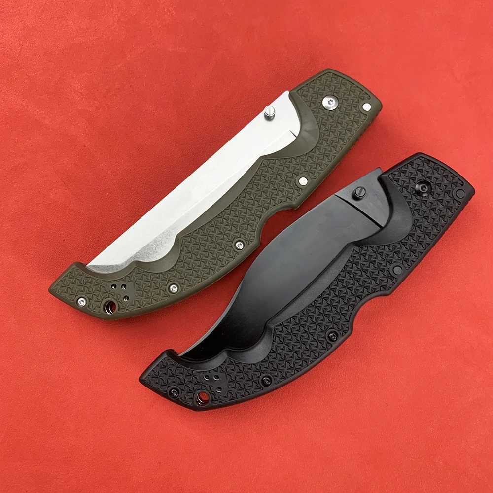 Cold 12.26-inch Traveler Folding Knife 8Cr13Mov Steel Blade Outdoor Military Combat Knife Professional Hunting Knife EDC Tool X241024