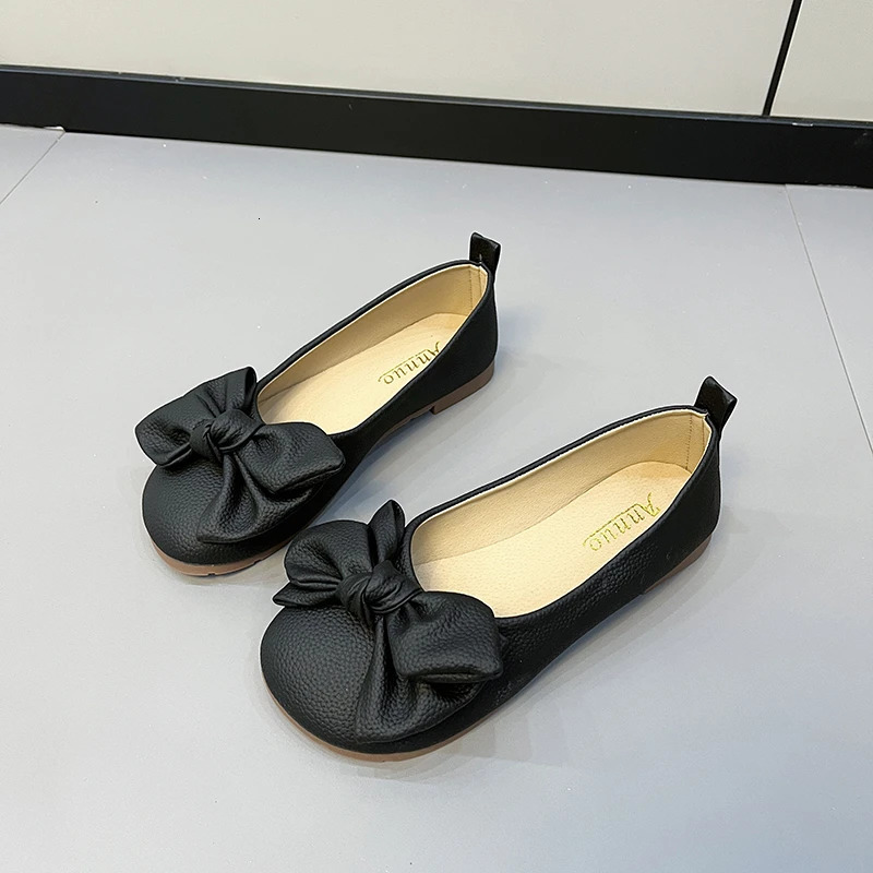 Womens Thin soled Folding Ballet Apartment Womens Travel el Shoes Wide footed Womens Bow Loafers Womens Shoes 241024