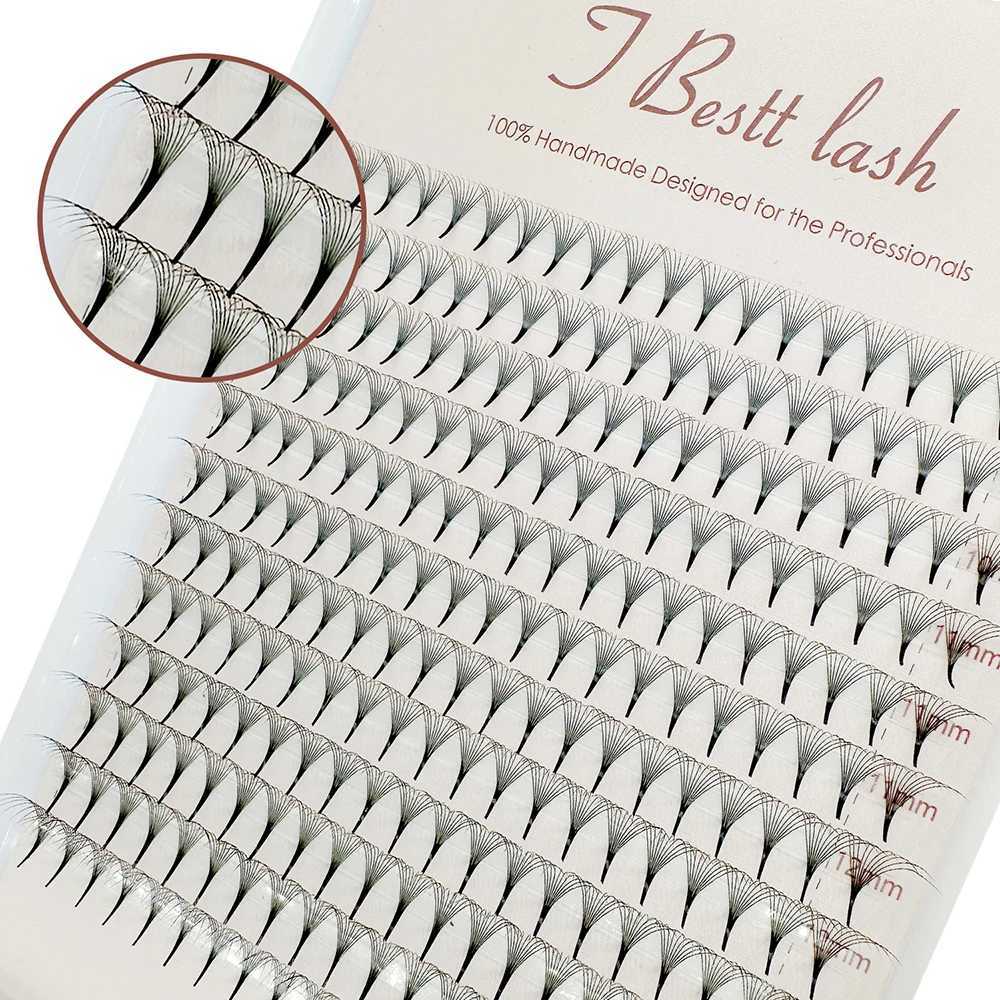 TBest Pointy Base Prefabricated Volume Fan Sharp Thin Dry Russian Volume Fan Silk Personal Volume Eyelash Grafting ExtensionsW241024