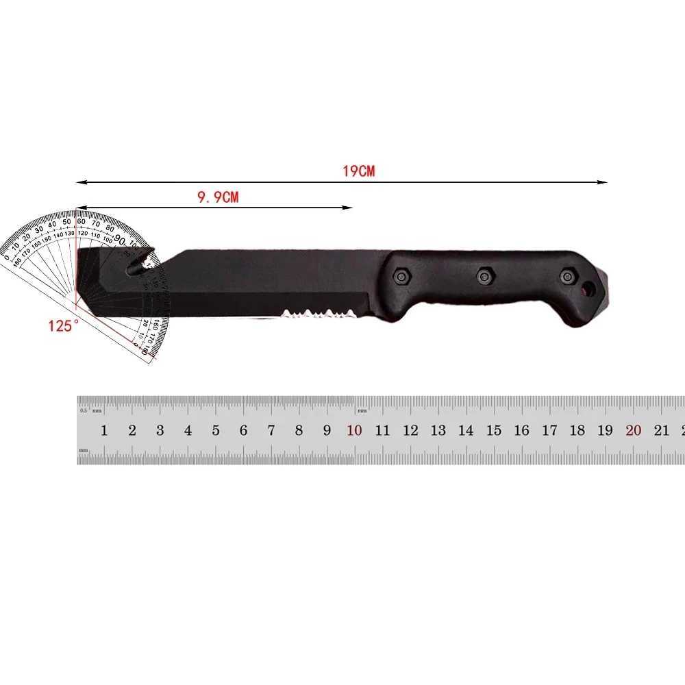 KA-BAR-BK3 Wildlife Hunting Knife Emergency Tool Fishing Mountain Diving Camping Outdoor Knife X241024