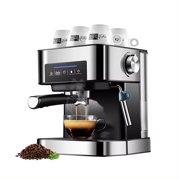 Automatic Italian Espresso Coffee Roaster Machine - Perfect for Home Brewing