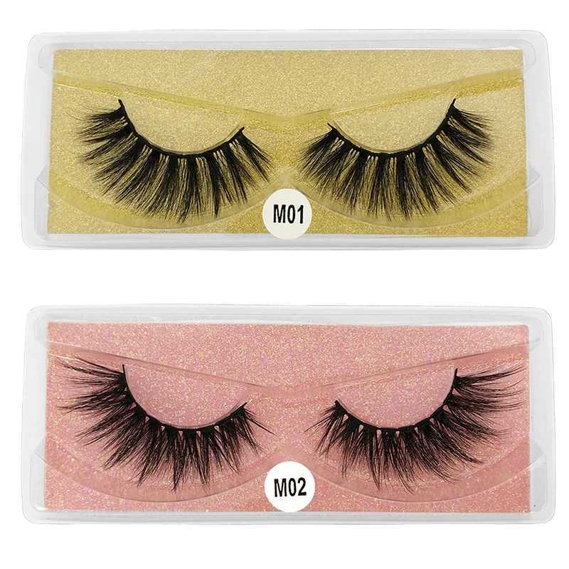 Wholesale mink eyelashes 20pcs 3D mink eyelashes natural false eyelashes makeup false eyelashesW241024