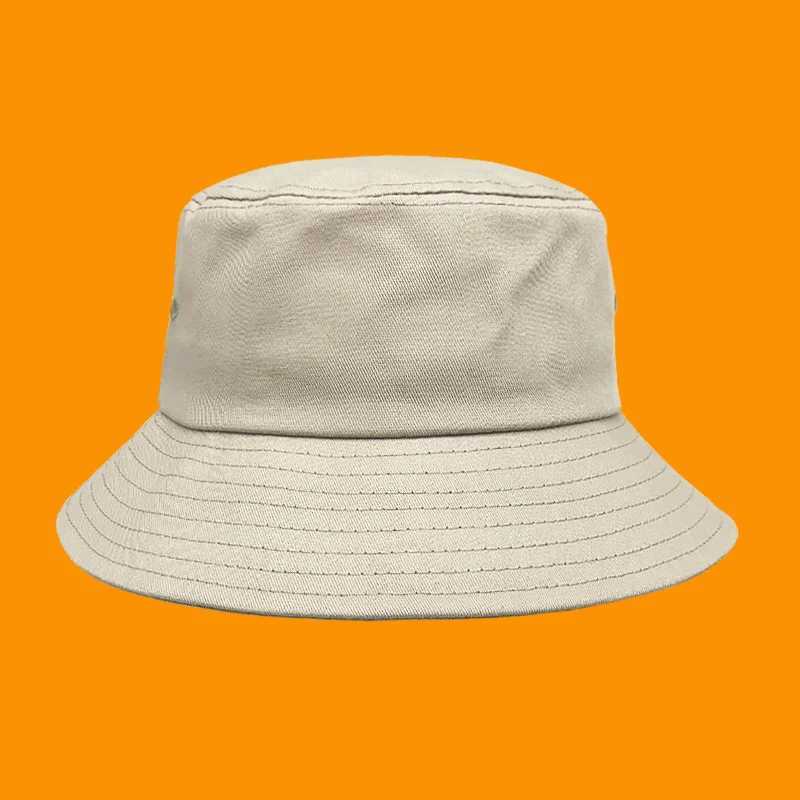54-57cm 57-60cm 60-63cm Small Size Bucket Hat for Ladies Beach Cotton Plain Panama Hats Big Bone Man Plus Size Fishing Sun CapX241025