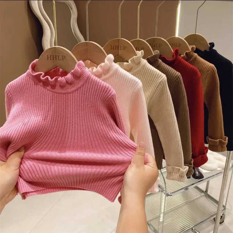Baby loose sweater knitted autumn and winter baby boy girl clothing round neck childrens toddler girl boy pull baby coat W241025