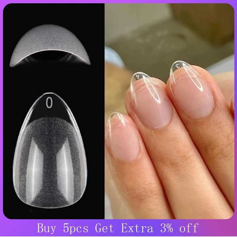 120pcs XXS Short Almond Full Cover Sculpted Soft Gel Nail Tips Press on Nail Extension System Nail Artificial Fake Nail SuppliesXJ241025