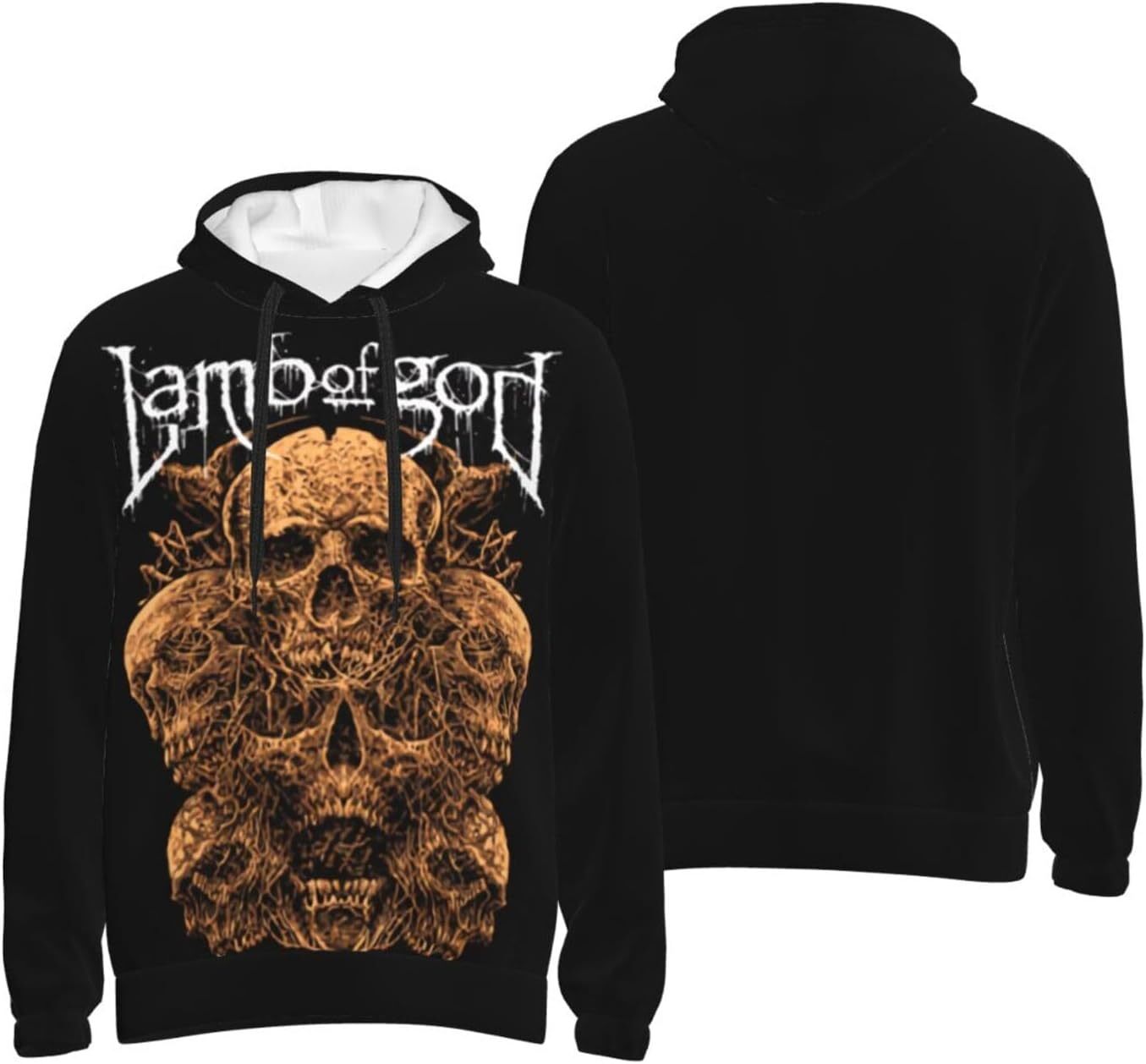 Hoodie for Mens Womens Mens Hoodie 3D Print Pullover Hooded Sweatshirt Front Pocket Shirt Black Graphic Hoodies sweatshirt Pullover Long Sleeve Make-b