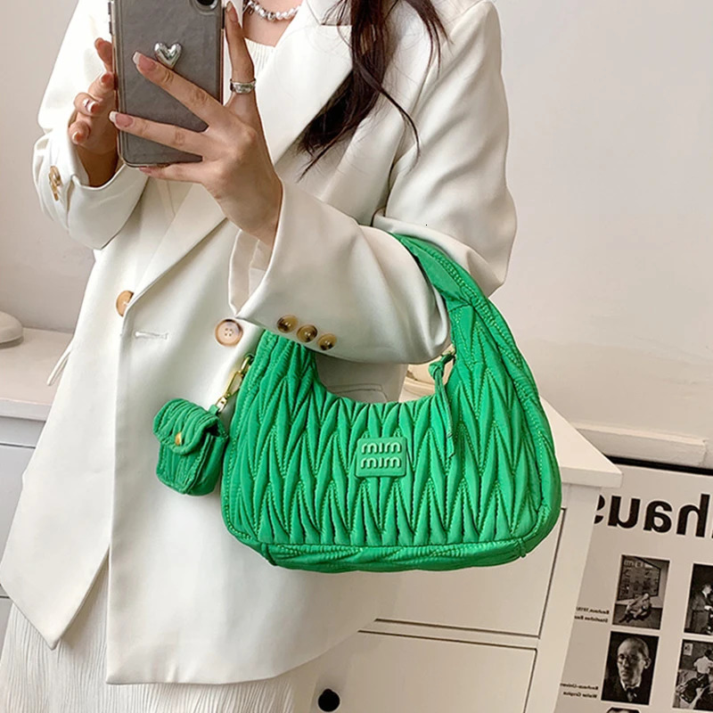 nylon homeless shoulder bag womens clutch er evening handbag with coin wallet 241024 8e4b
