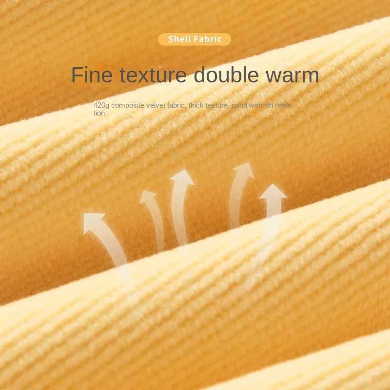 Baby Bodysuit Outgoing Warm and Plucked Mens and Womens Autumn Clothing Infant Romper Set Autumn and WinterXJ241025