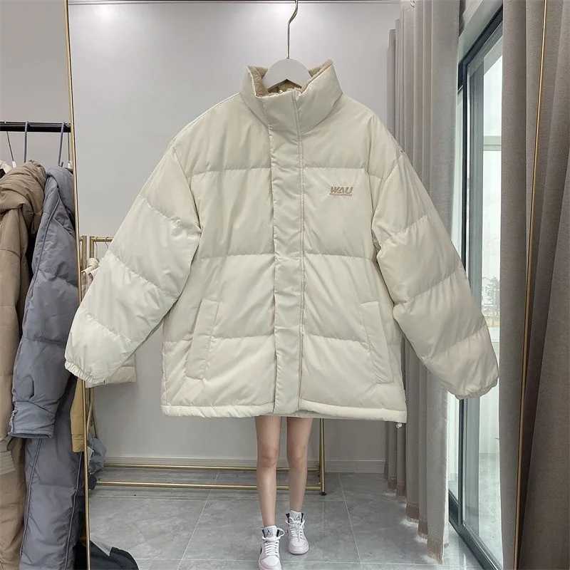 New Simple Fashion 2022 Winter Double sided Wear resistant Pad Jacket with Velvet Thick Cashmere Jacket for Mens Winter Jacket W241024