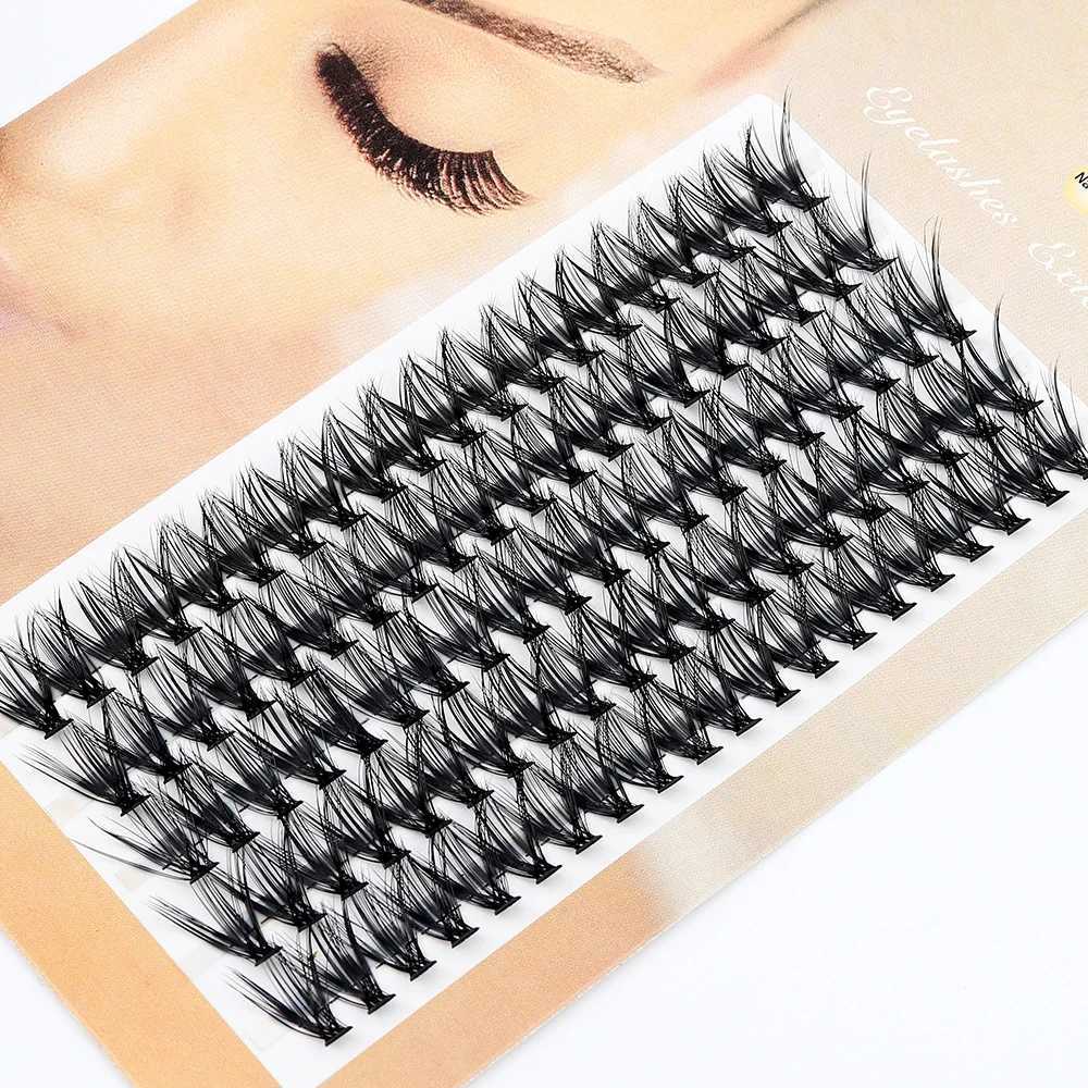 JMER Hoting 100 Clusters Thick Eyelash Personal Eyelash Extension Lash Bundle Professional Russian Curling False EyelashW241024