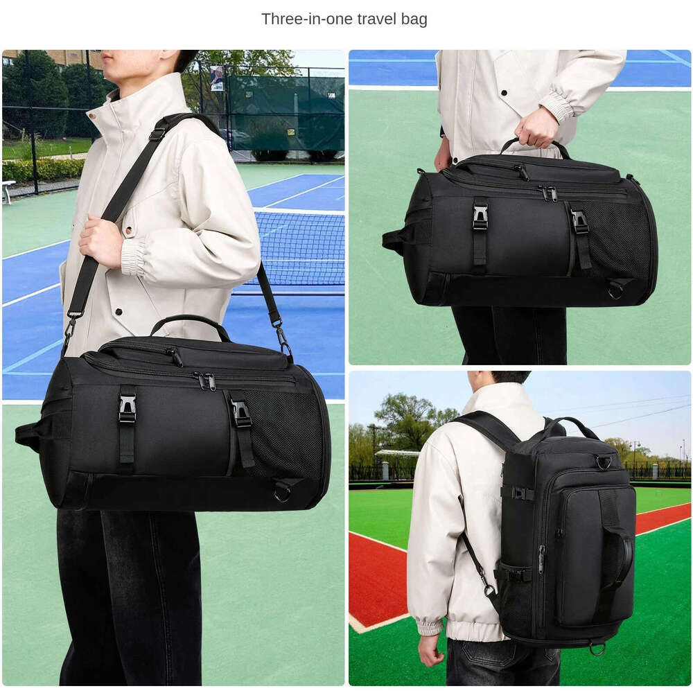 Multifunctional Leisure Mountaineering Fiess Backpack 50L Large Capacity Travel Handbag Can Hold A 19-Inch Laptop