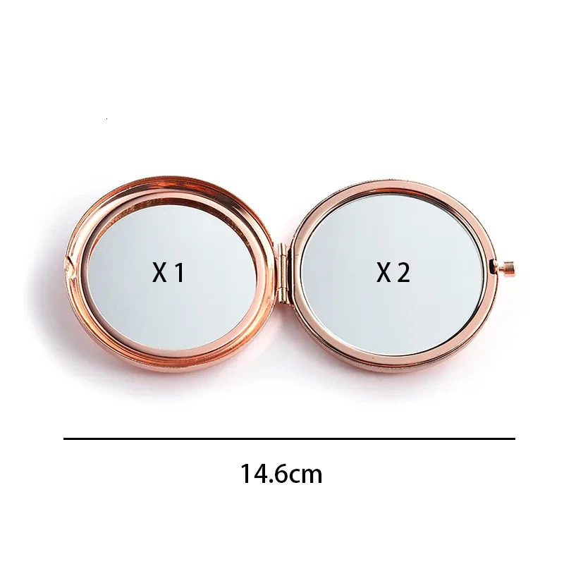 Custom Mini Bling Makeup Pocket Mirror 241024