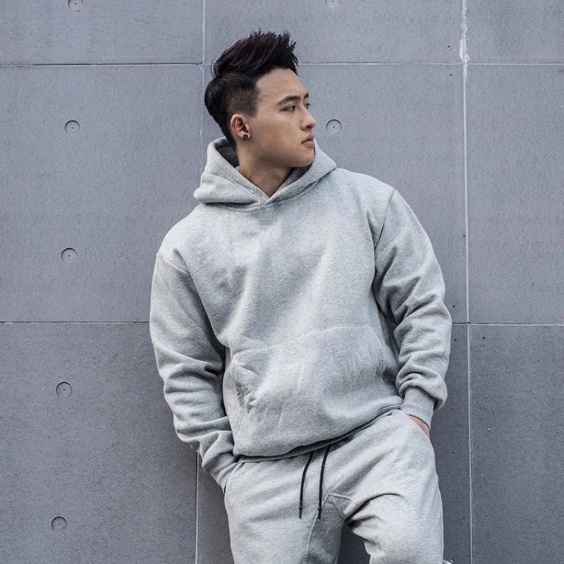 Loose Cotton Mens Hooded Sweatshirt Pocket Black Male Hoodie Funny Welcome Deal Y2k Vintage Novelty and y Harajuku Fashion 241021