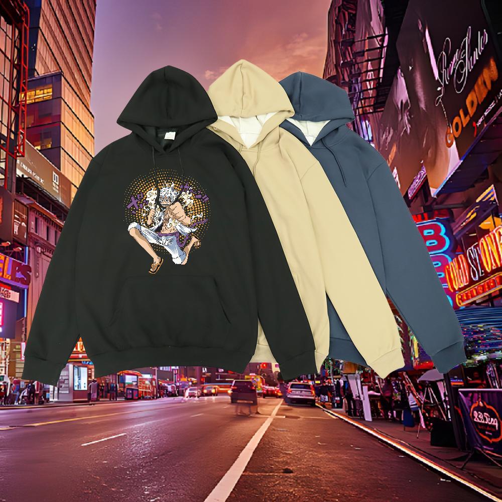 Brand Men's Hooded Sweatshirt Long Sleeve Drawstring Soft Couples Hoodie Black Oversized Tops Casual Daily Wear Cotton 350g