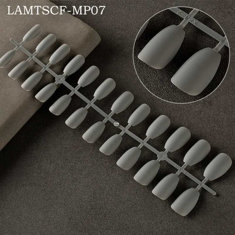 24tips/pc French White Fake Nails Matte /Glossy Detachable Long Square Natural False Press on Nails Manicure Faux OnglesXJ2410