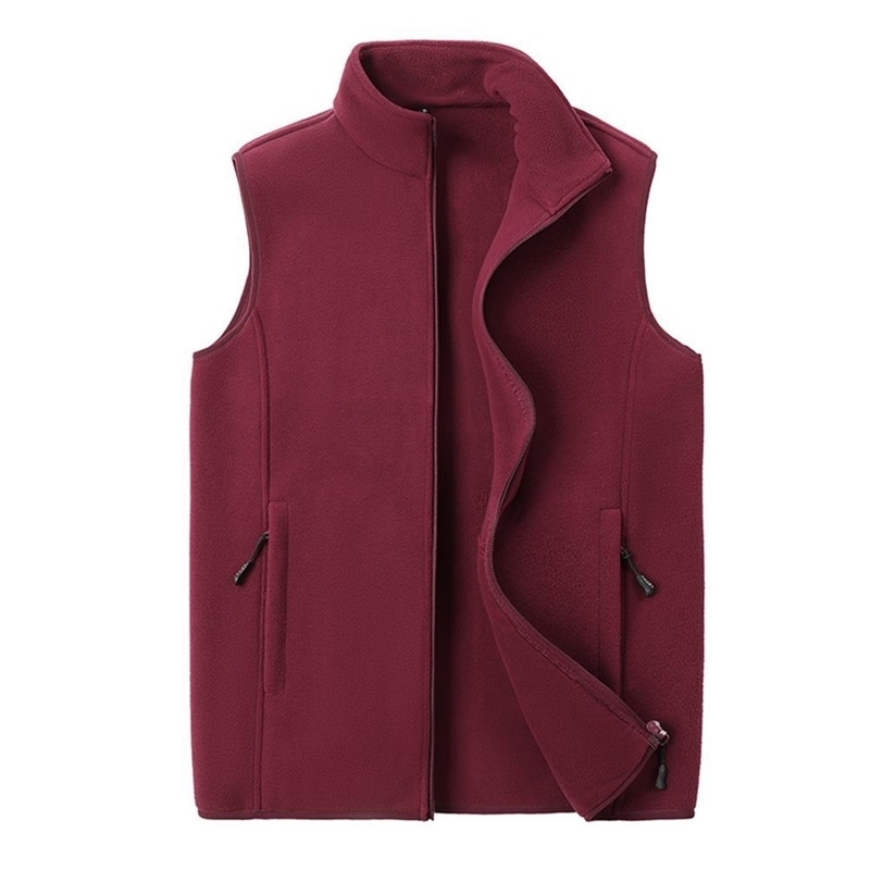 Autumn Fashion Plus Size Male Warm Waistcoat Fleece Vest Mens Lamb Cashmere Sleeveless Coat Men Clothing Winter 241010
