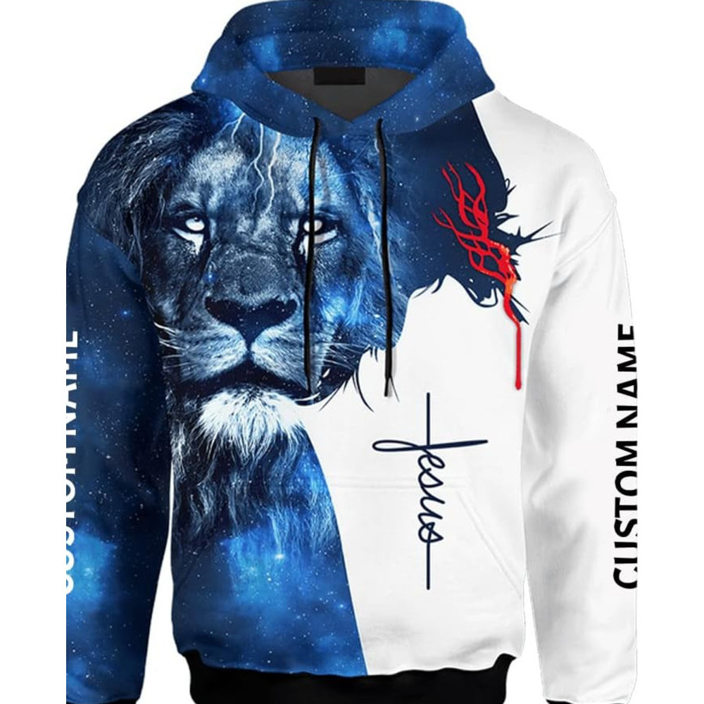 Hoodie for Mens Womens Personalized Jesus Hoodie 3D All Printed Unisex All-in-one fashion Zip Hoodie, Birthday Gifts for Graphic Hoodies sweatshirt Pu