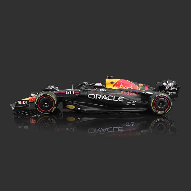 Bburago 1 18 Red Bull RB19 F1 Model 2023 Formula Racing Large Size Special Edition #1 Max Verstappen Alloy Die Casting Toy X241024