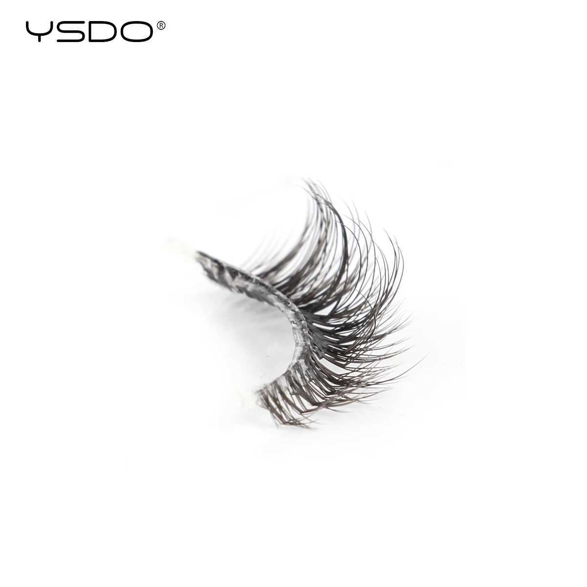 Half Eyelash 3/7/10 Double Soft Natural 3D Mink Eyelash Wispy Mink Eyelash Makeup Volume Fluffy Half Fake Eyelash Cilios ToolW241024