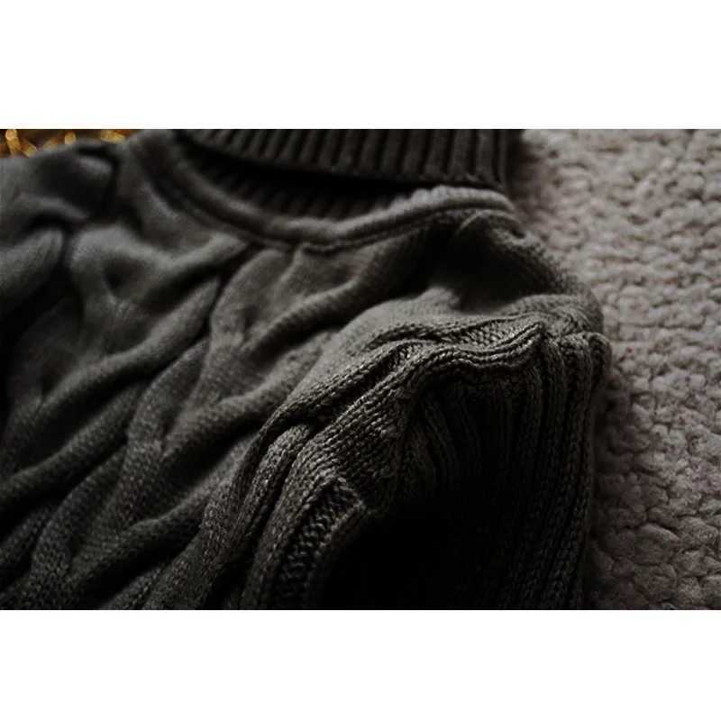 Childrens Sweater Solid Color Bottom Sweater High Collar Knitted Sweater Warm for Students Aged 2-8 W241025