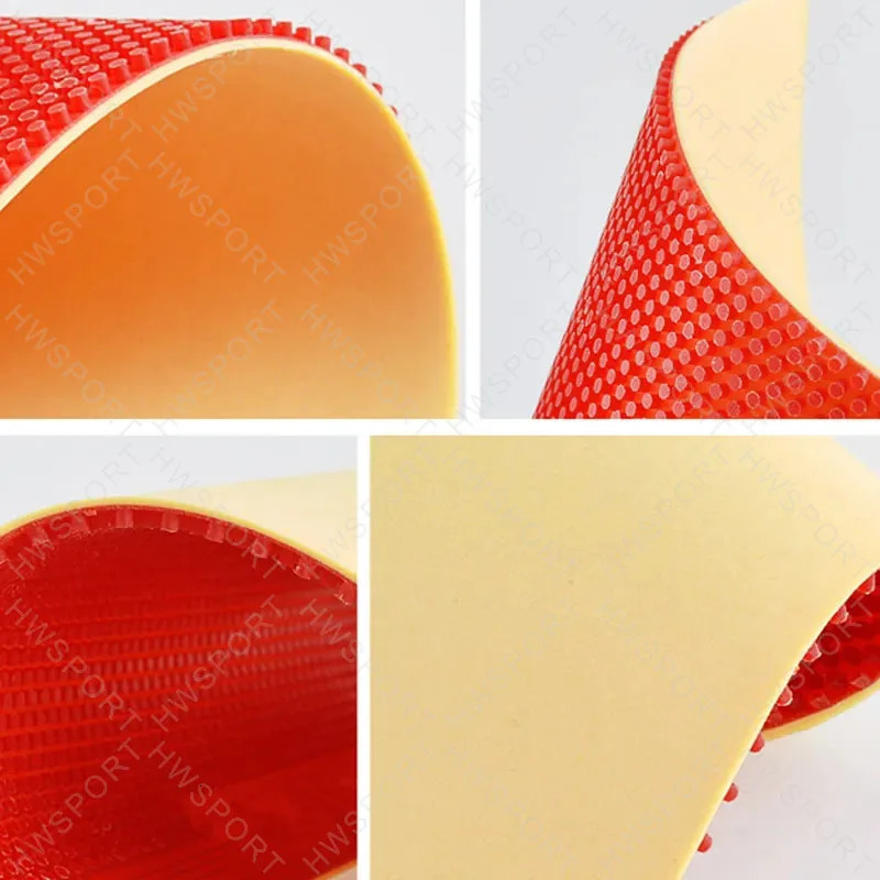 YINHE 955 Table Tennis Rubber Long Pimples Antispin Ping Pong Sheet OX07mm Sponge 241024