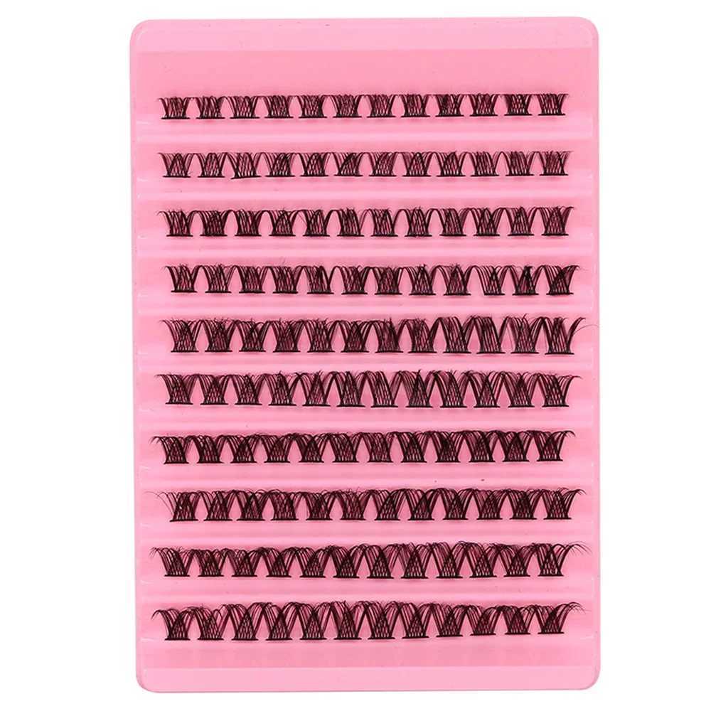 DIY eyelash clusters eyelash extensions D-curled personal eyelashes 8-16mm eyelash clusters 120 pcsl fluffy eyelashes DIY at homeW241024