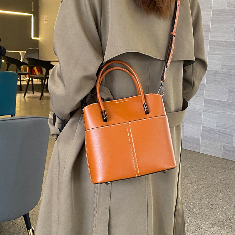 Cowhide Leather Shoulder Handbag For Women - 2025 Collection New Free Delivery Designer Bag
