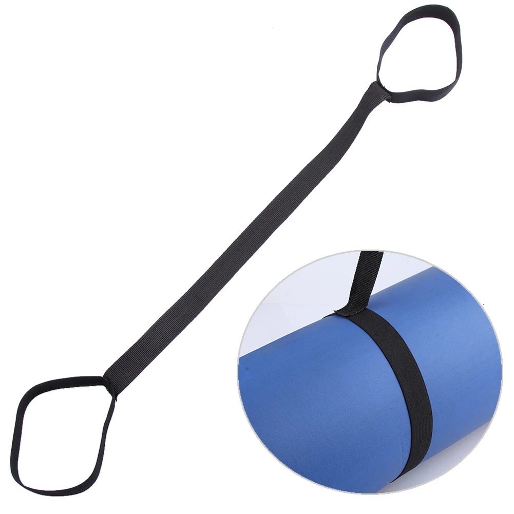 Adjustable Yoga Mat Belts Shoulder Straps Exercise Stretch Fitness Gym Sports Rope 241024