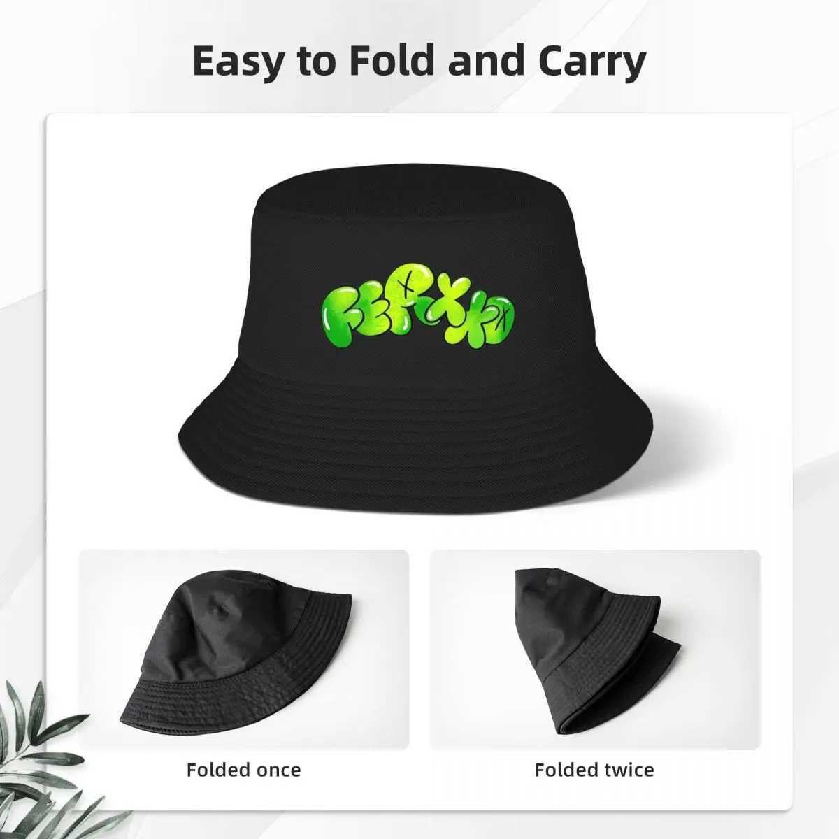 Hot Summer Heear Feid Ferxxo Nitrojam Tour Merch Bucket Hat Fashion Girls Sun Hat Boonie Hat Packaging Fishing C Camping W241024