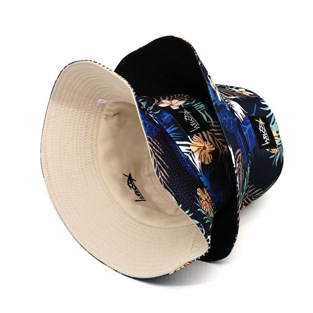 Big Brim Fishermans Hat Reversible Hoi Yi Korean Spring/Summer Mens Wear Street Womens Wear Panama Bob Hip Hop Bucket C W241024