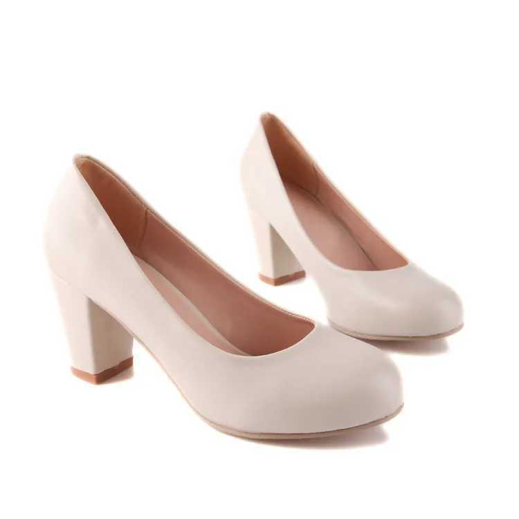 High Quality Zapatos Mujer Tac shoes large size 34-43 color new spring summer autumn womens pump womens high heels Pu 07 T241024