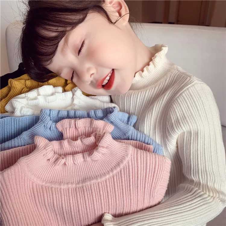 2022 Ins New Winter Fashion Baby Girls Pullover Sweaters Autumn Girls Jumpers Pullover W241025