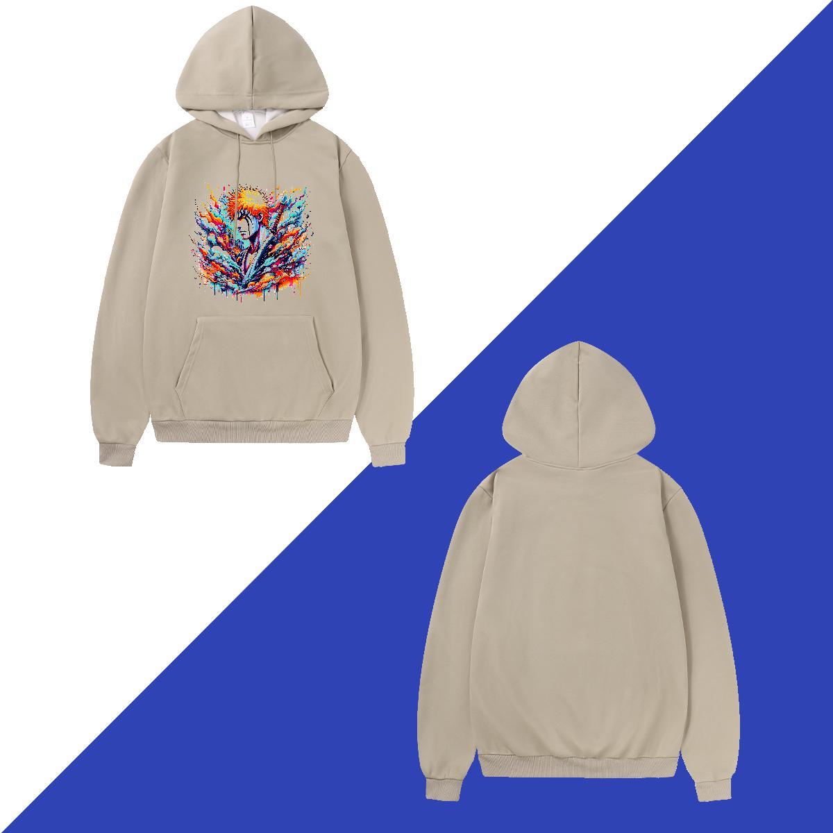 Customized Hoodie Casual Classic Men Clothes Hoodie Breathable Soft DIY Tops Hoody Thick Fleece