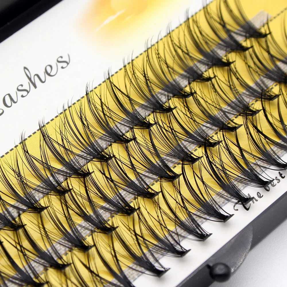 Moonlily soft mink 20D/30D/40D eyelash clusters natural eyelash extension 3D volume effect artificial rabbit personal makeupW241024