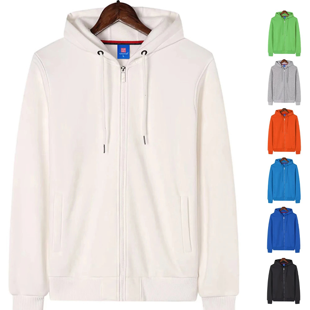 Winter Polar Fleece Zipper Hoodies Unisex High Quality Wholesale Pullover Heavyweight Thick For Men Sudadera Para Hombre 241021