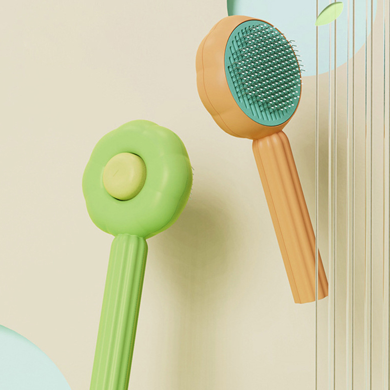Cat Comb Dog Hair Comb Sunflower Pet Cleaning Comb Spot Sunflower Styling Pet Floating Hair Comb