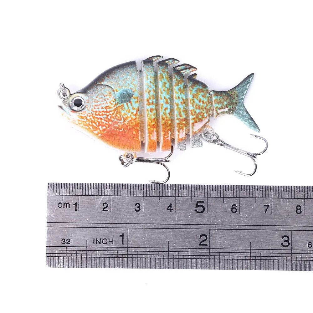 6m 93g Lifelike Tilapia Swimbait Fishing Lures Hard Bait Lure With Treble Hook Multi Jointed For Bass Tackle 241024
