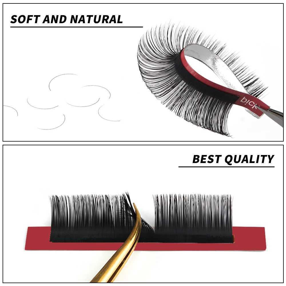 20 Row Eyelash Extension Matte Professional Soft Natural Makeup Advanced False Eyelash Extension Artificial RollW241024