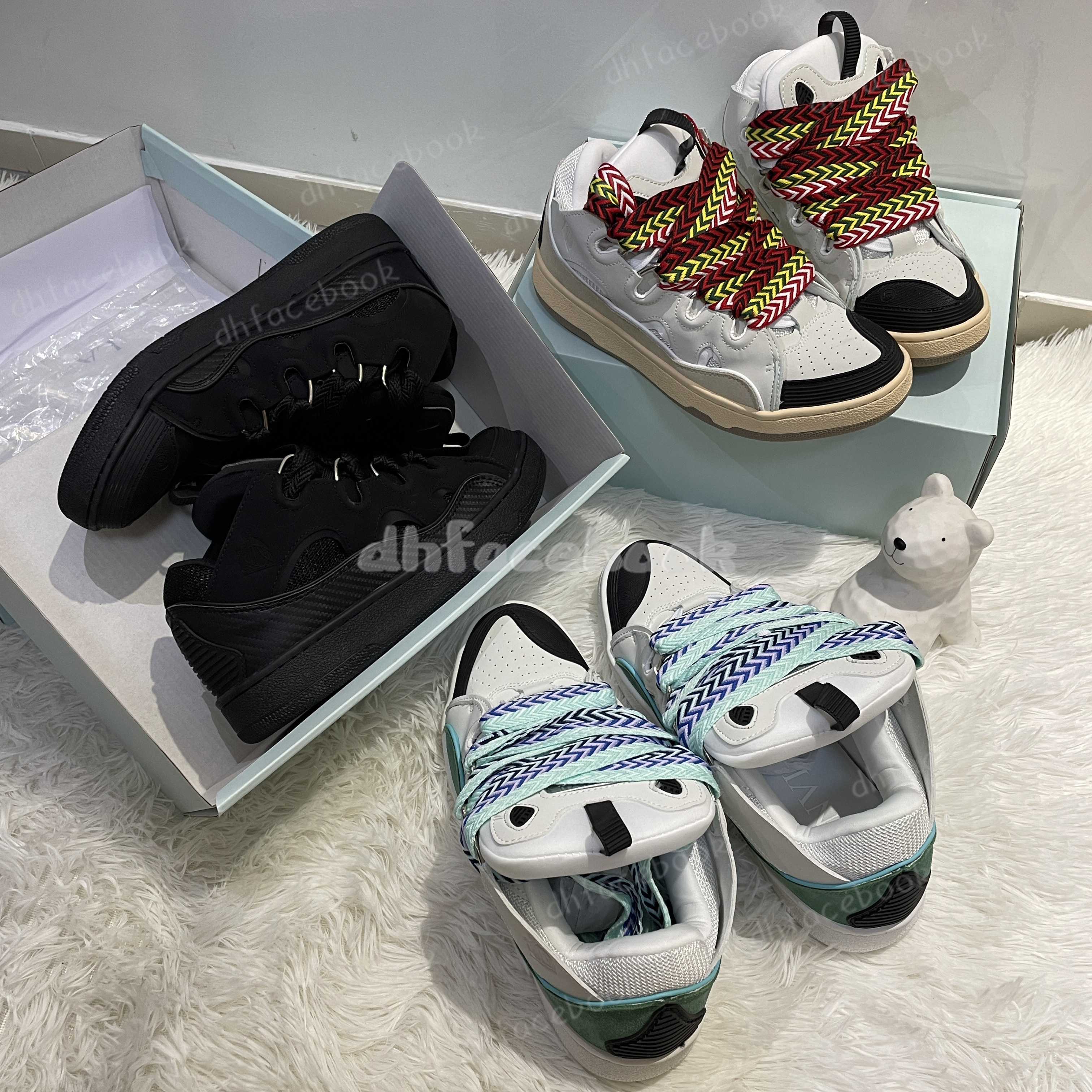 designer womans shoes Curb Lace up Extraordinary Hightop sneakers womens running mens shoes Sneakers Running Shoes trainers men sneakers Bread Platform size 36-45