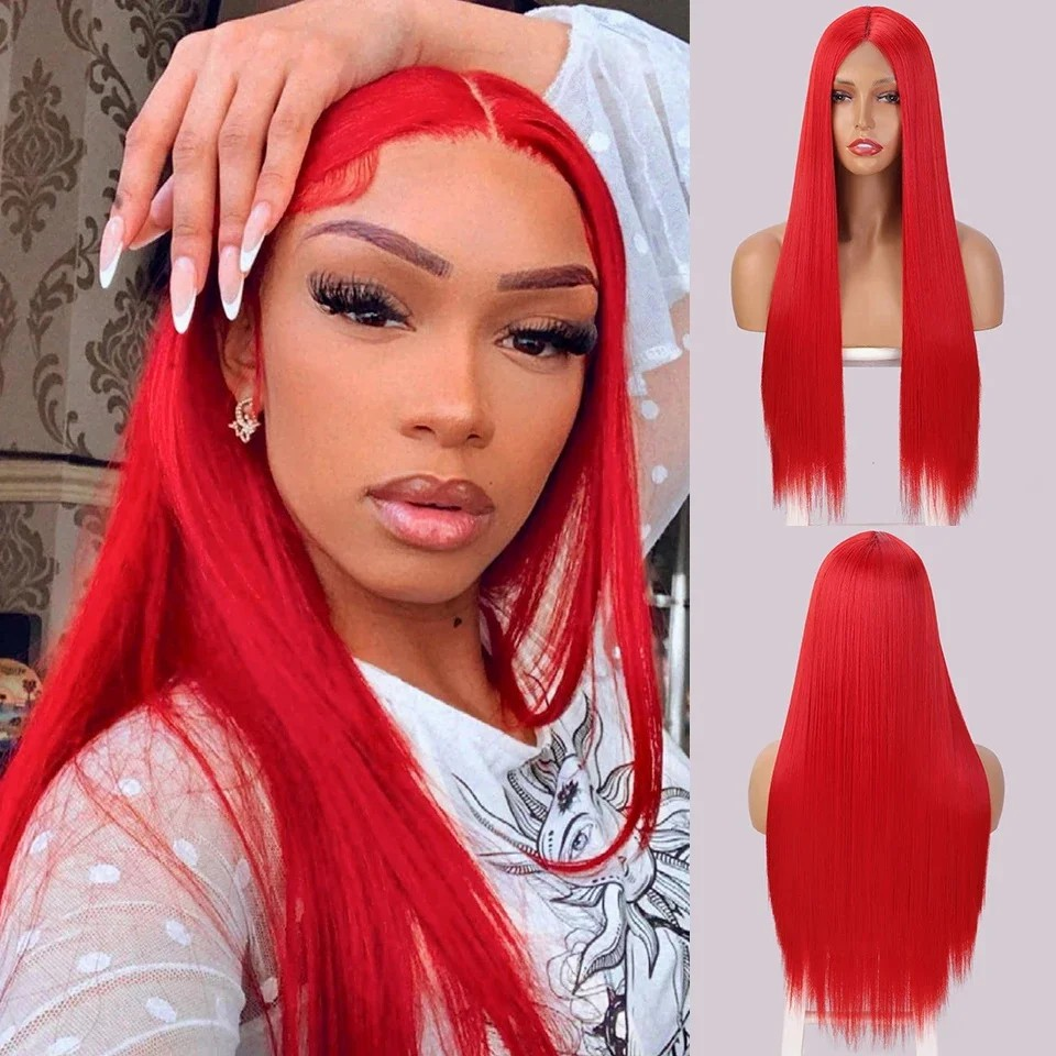 Luxury 30 Inch HD Body Wave Lace Front Wig - High Definition, No Glue Needed, Perfect Fit for Black Ladies