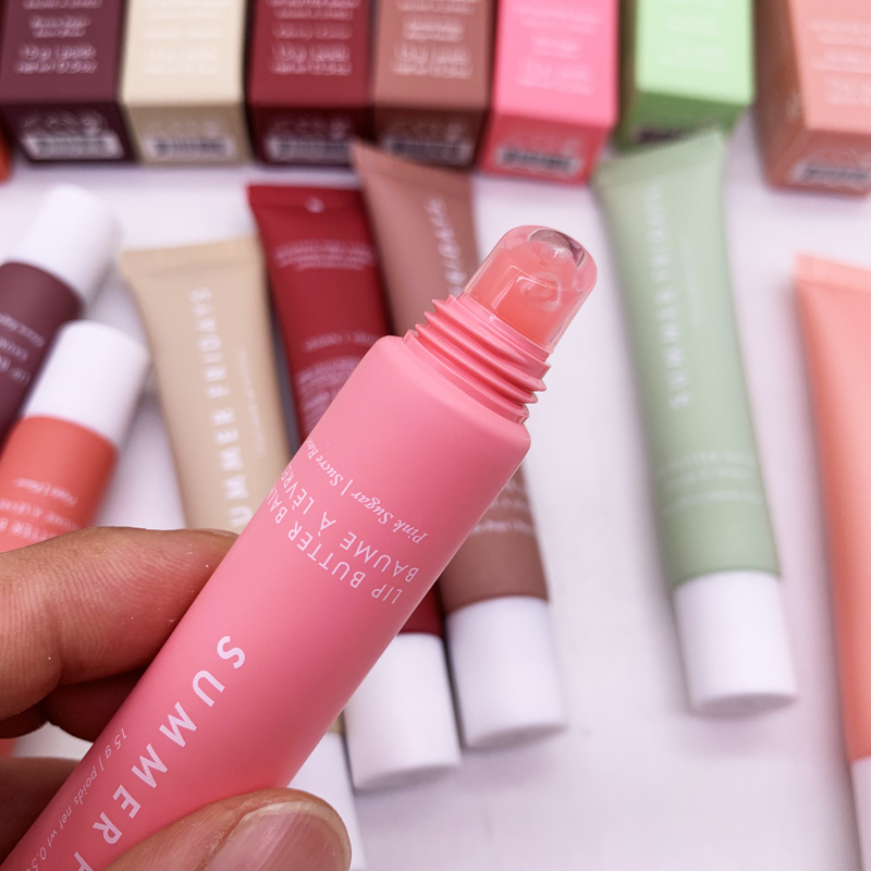 New Summer Fridays Butter Conditioning Mask and Balm Instant Moisture Shine Sheer Tinted Soothing Lip Makeup CL250121