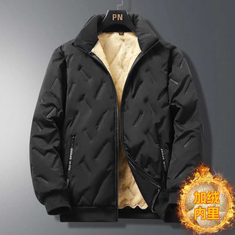 Mens Paddle Cashmere Warm Leisure Park Outdoor Clothing Mens Korean Heavy duty Cashmere Jacket Ele Hot Jacket W241024