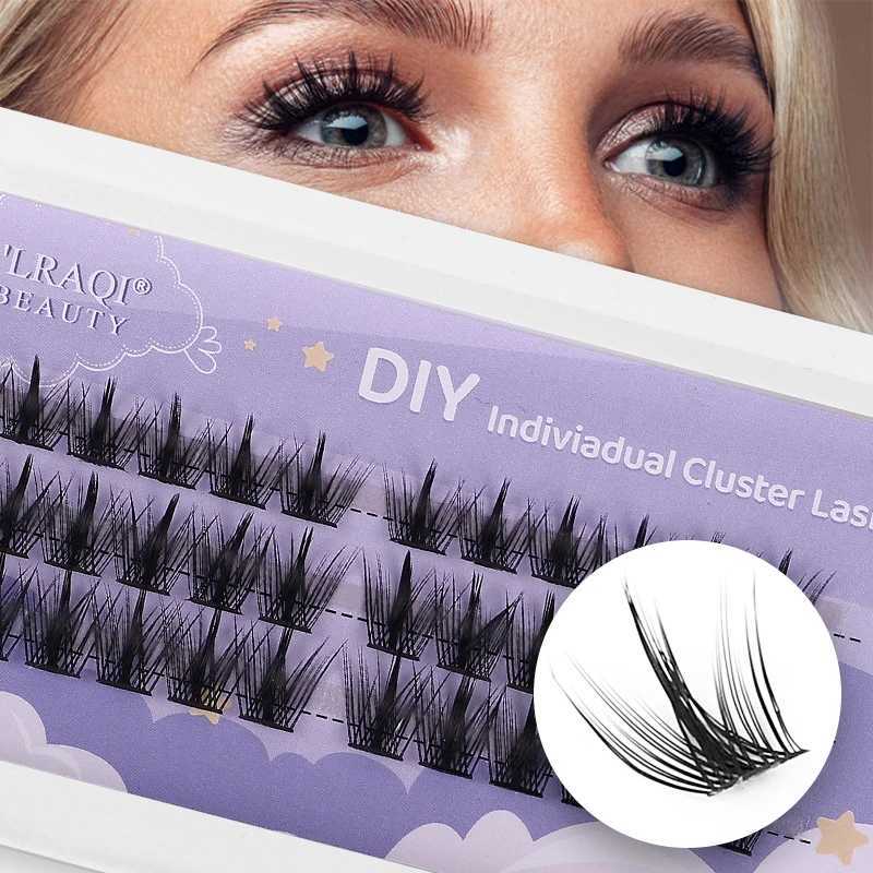 Thick Eyelash Little Devil False Eyelash Bundle Single Cluster Segmented Natural Simulation Cos Eyelash ExtensionW241024
