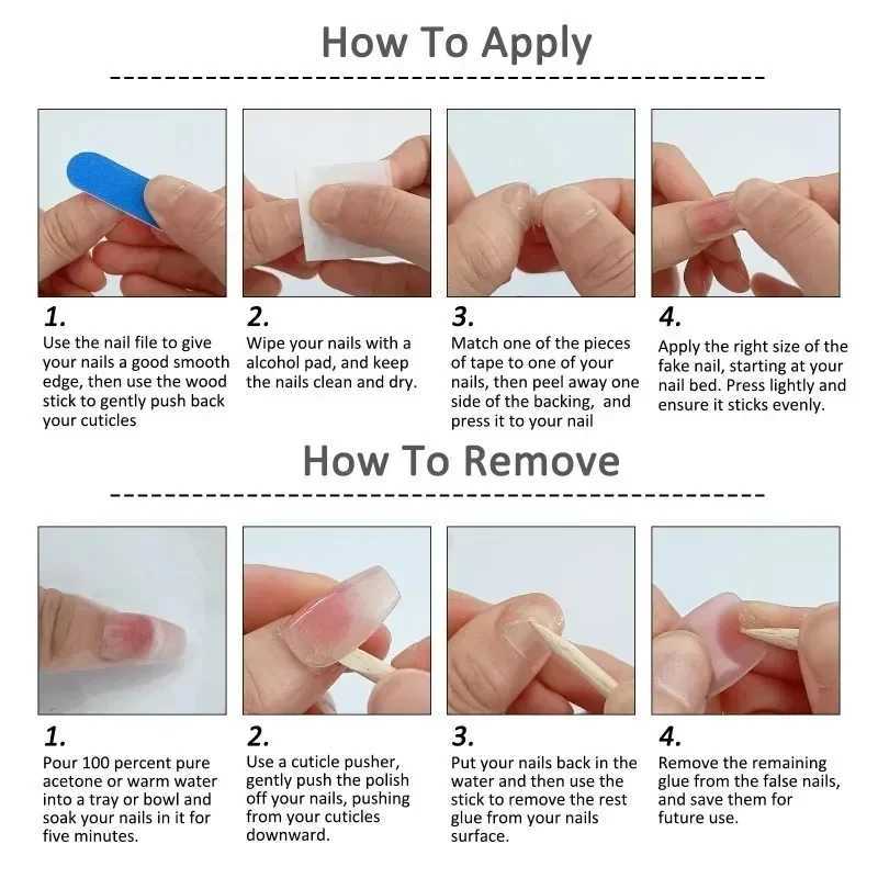 10Pcs Almond Handmade Press on Nails Pink Fake Nails with Butterfly Decoration Blue Wearable Stick-on Nails False Nail Uas XJ241025