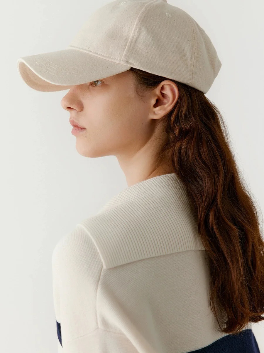 Womens Pullover AutumnWinter 100 Wool Sweater JapanKorea Loose Casual Knit Navy Collar Tops Striped Blouse 241021