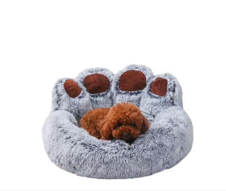 Comfortable Washable Plush Cat Bed - Large Donut Design Ideal for Every Breed #1-80